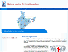 Tablet Screenshot of nmsconsortium.org